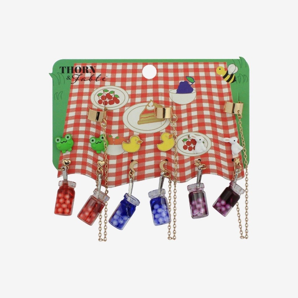 Thorn & Fable Juice‎ & Critters Earring Set Hot Topic